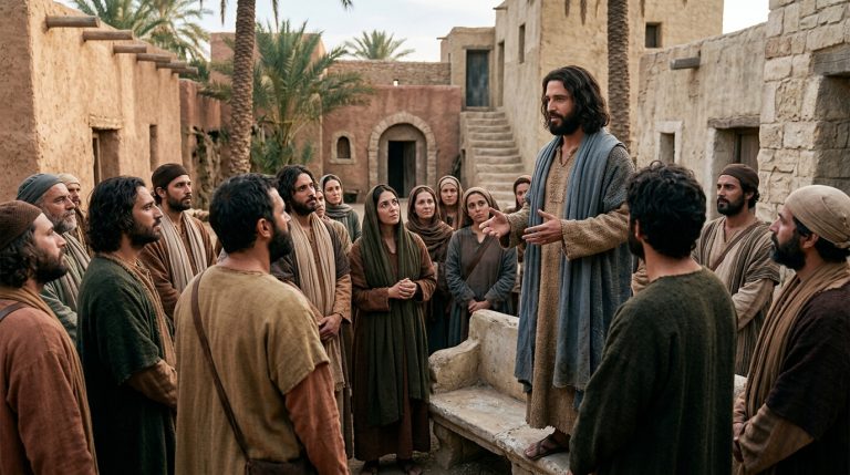 Jesús enseñando con autoridad según los Evangelios