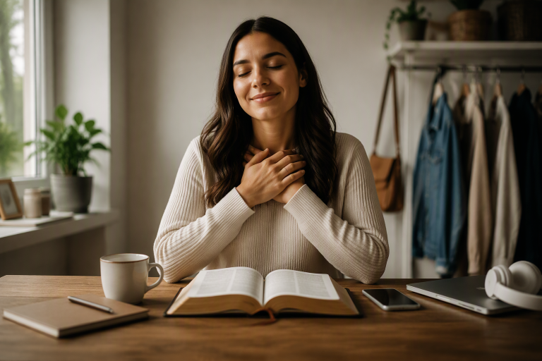 Contentamiento según la Biblia y satisfacción en Dios